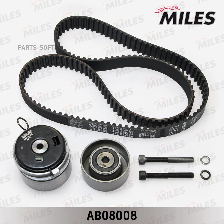 

Комплект Ремня Грм Opel/Gm 1.6/1.8 04- Ab08008 Miles ab08008