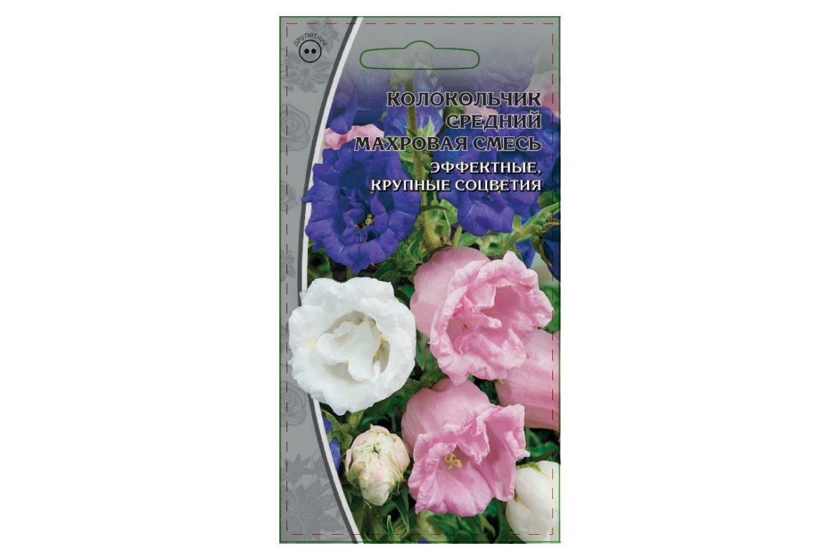

Семена колокольчик Ваше Хозяйство Махровая смесь 1 уп.