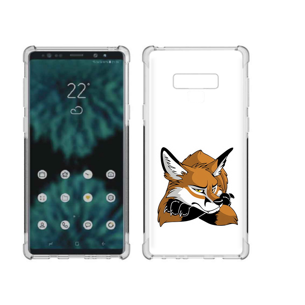 

Чехол MyPads Tocco для Samsung Galaxy Note 9 фокс (PT115235.598.660), Прозрачный, Tocco