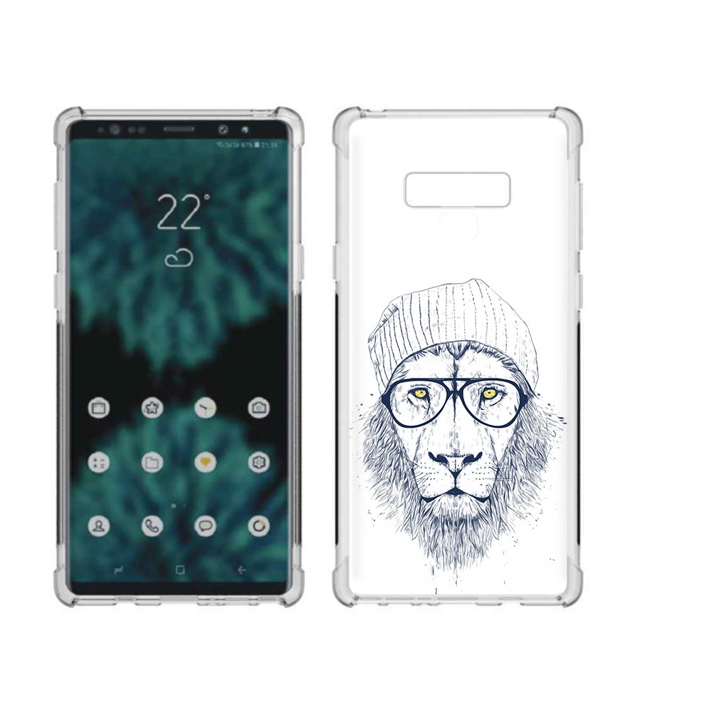 Чехол MyPads Tocco для Samsung Galaxy Note 9 хиппи лев (PT115235.598.663)