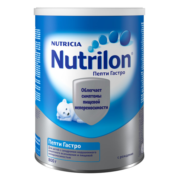 Смесь молочная Nutrilon Пепти Гастро, с рождения 800 г