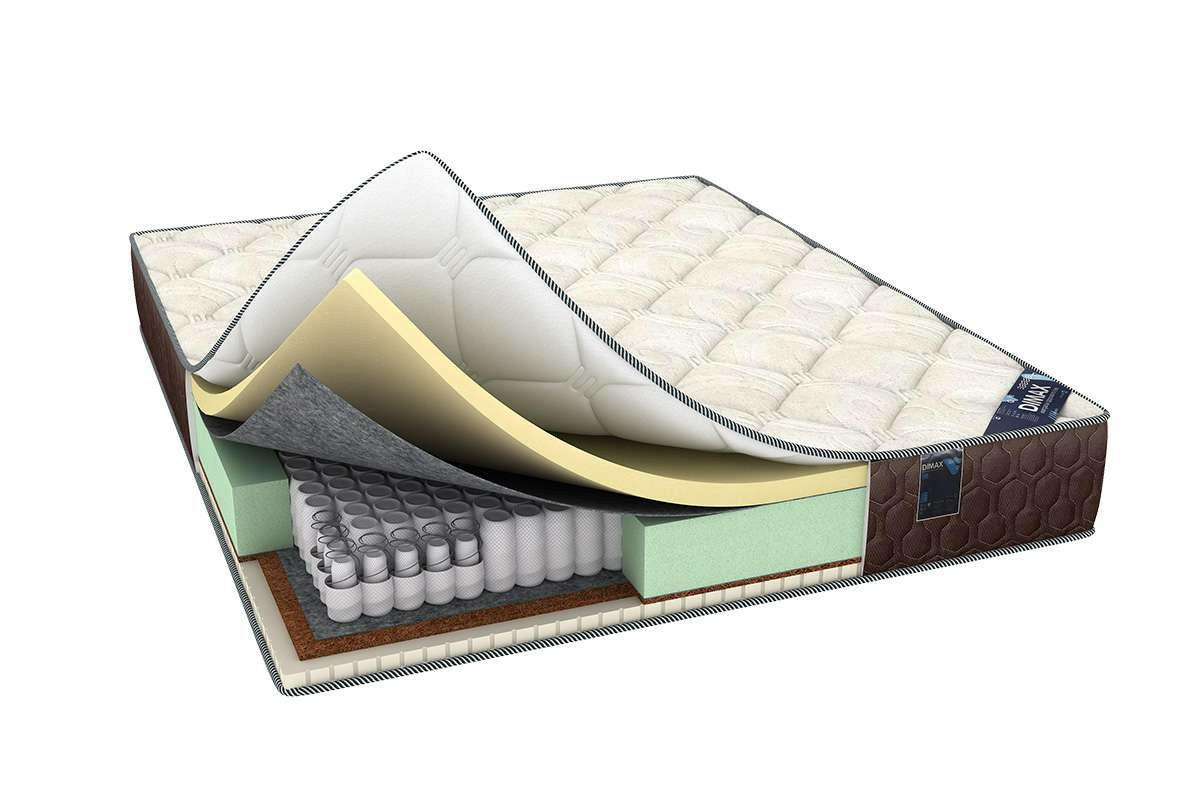 

Матрас Dimax Элемент Медиум Мемо 105x190, Элемент Медиум Мемо