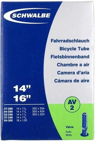 

Камера Schwalbe AV2 14"x1.75/16"x1.50 40mm 14