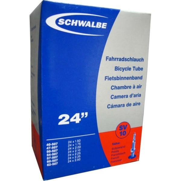 

Камера Schwalbe SV10 24"x1.50-2.50 40mm 24