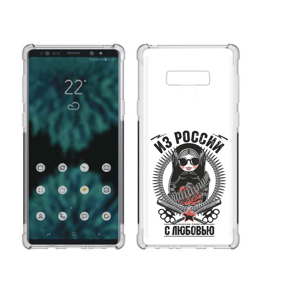 

Чехол MyPads Tocco для Samsung Galaxy Note 9 Из России с любовью (PT115235.598.91), Прозрачный, Tocco
