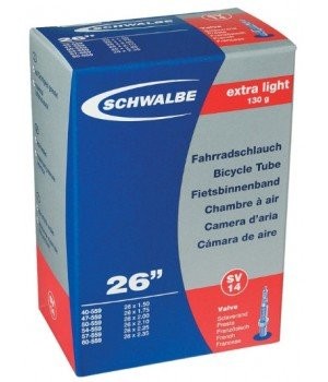 

Камера Schwalbe SV14 ExtraLight 26х1.5-2.35 60мм 26