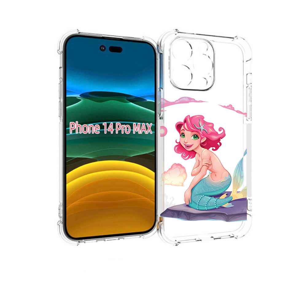 

Чехол MyPads русалочка для iPhone 14 Pro Max, Прозрачный, Tocco