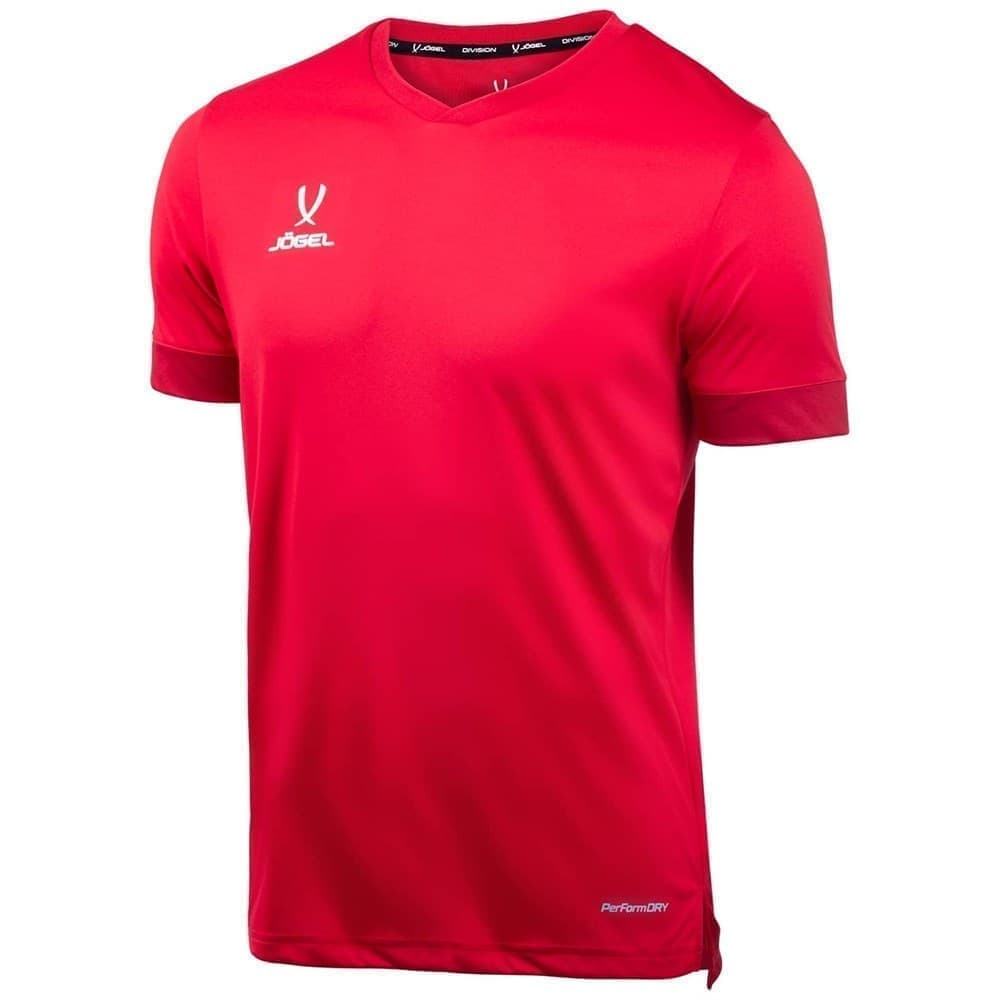 

Футболка мужская Jogel УТ-00019006 красная 2XL, Красный, УТ-00019006