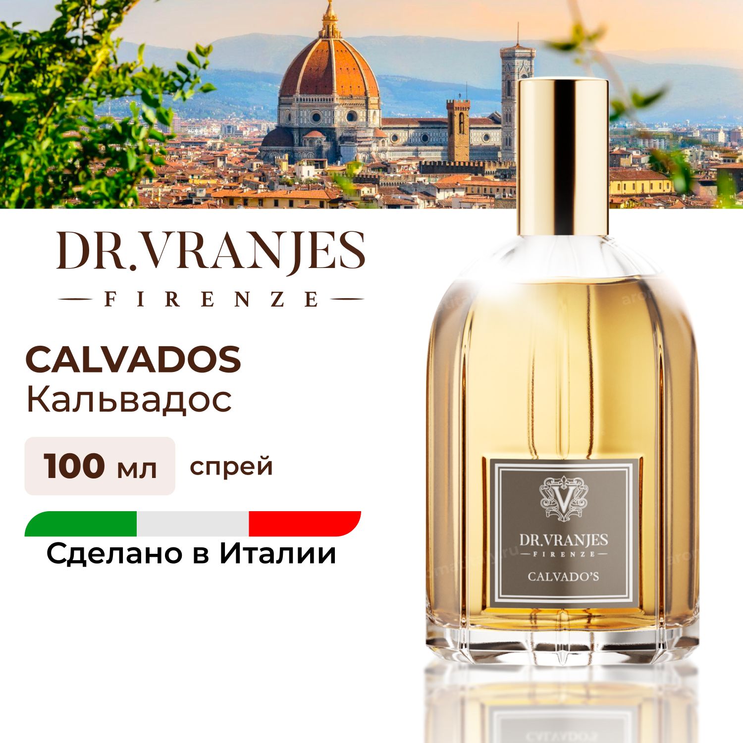 

Спрей Dr.Vranjes Calvados Кальвадос - яблоко 100мл, FRV0038B, Calvados (кальвадос)