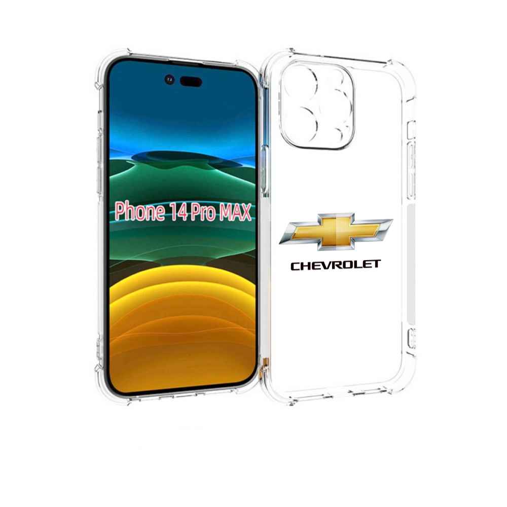 

Чехол MyPads сhevrolet-3 мужской для iPhone 14 Pro Max, Прозрачный, Tocco