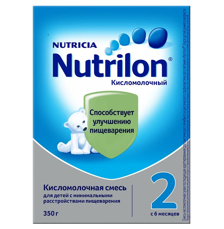 Смесь Nutrilon 2 кисломолочная c 6 месяцев, 350 г