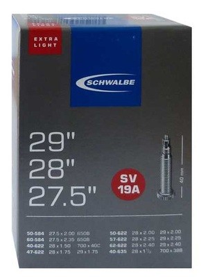 

Камера Schwalbe SV19A Extra Light 27.5"-29" 40mm 28