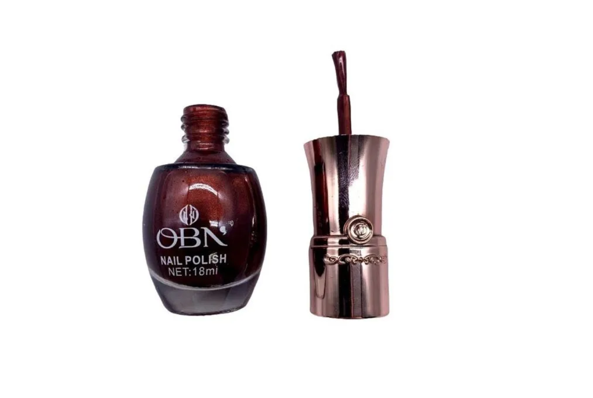 

Лак для ногтей Obn 02 коричневый, Obn 02v