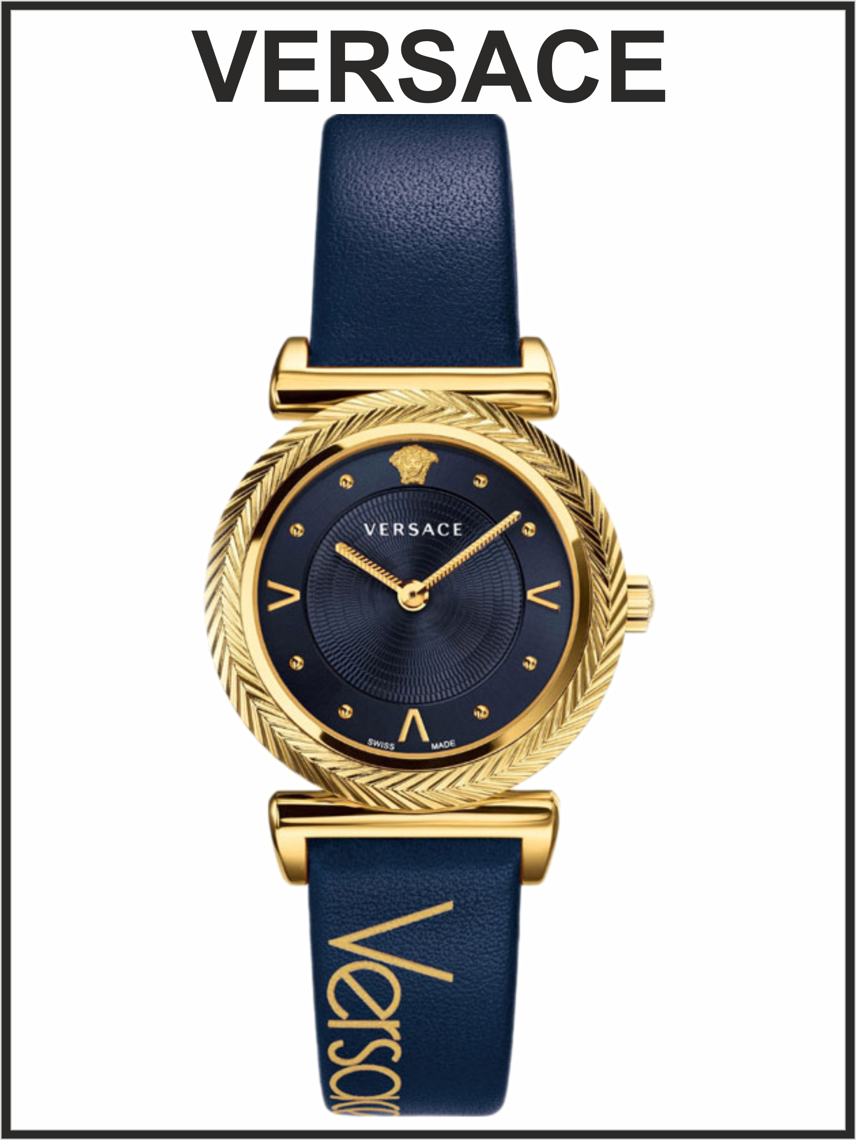 Наручные часы женские VERSACE VERE00218 синие 19980₽