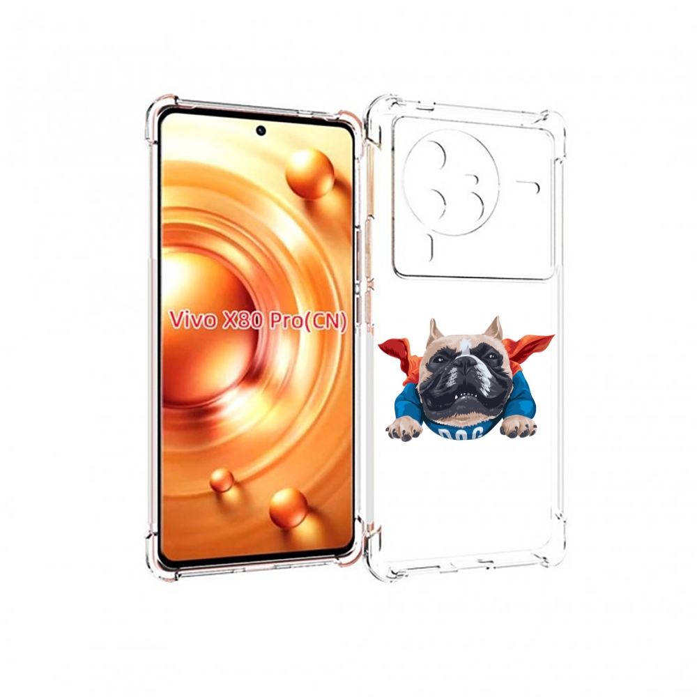 

Чехол MyPads Супер-Дог для Vivo X80 PRO, Прозрачный, Tocco