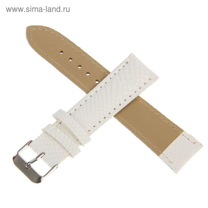 

Ремешок из двух частей унисекс NoBrand 56548030, белый, 56548030