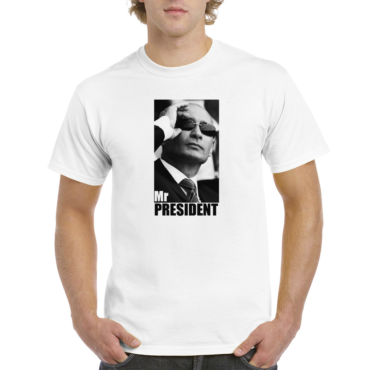 

Футболка унисекс CoolPodarok M0113194 белая 48 RU, Белый, M0113194