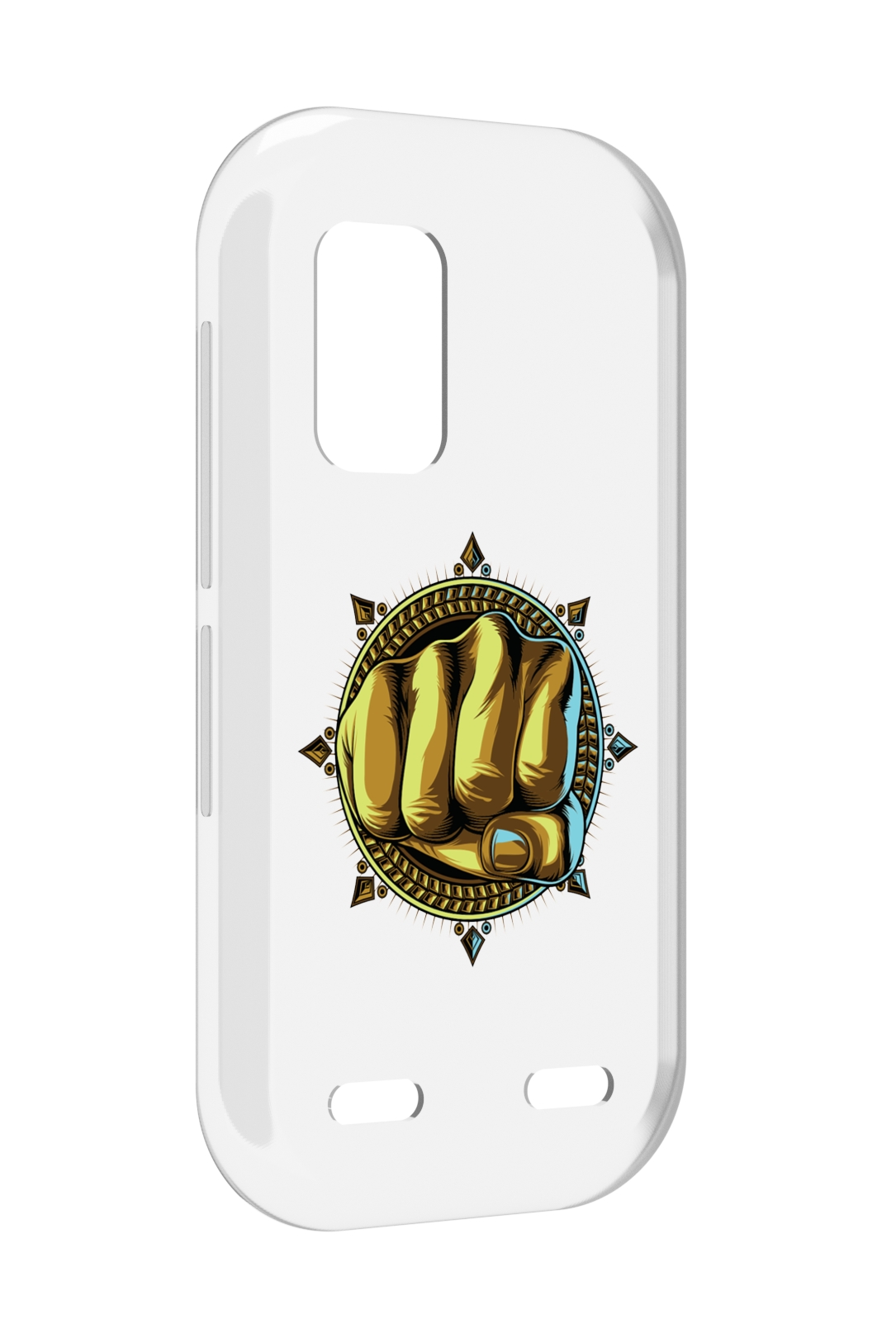 

Чехол MyPads кулак для UleFone Armor X10 / X10 Pro, Прозрачный, Tocco
