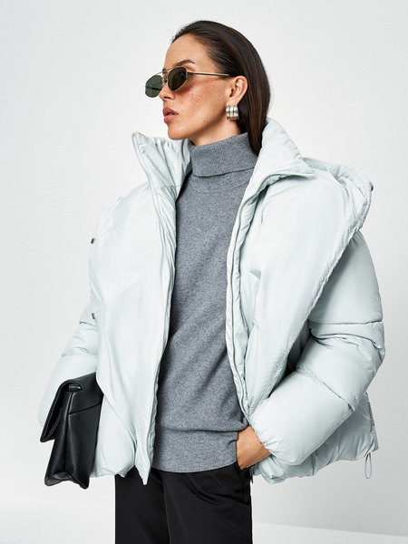 

Куртка женская ZARINA 3121414114 голубая XL, 3121414114