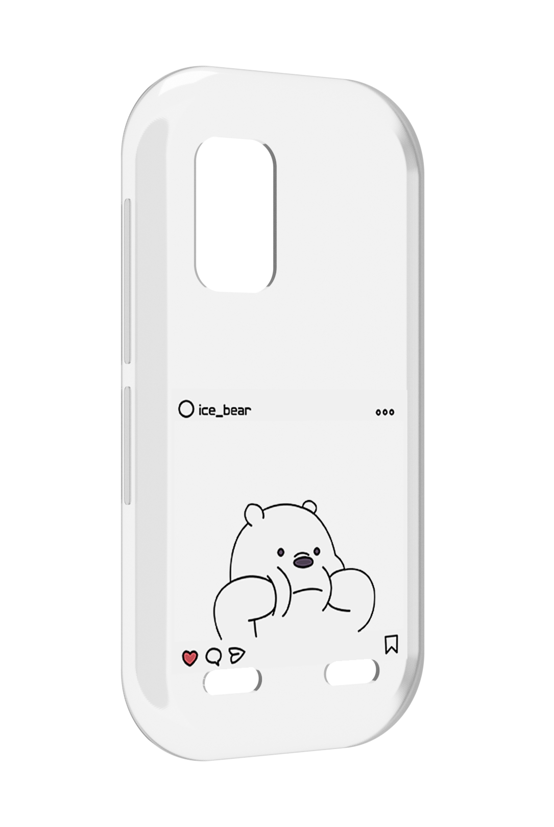 

Чехол MyPads ледяной-медведь для UleFone Armor X10 / X10 Pro, Прозрачный, Tocco