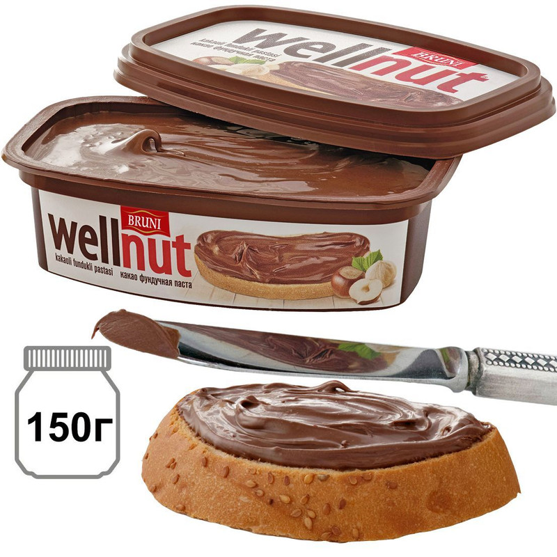 Паста Krember Wellnut какао-фундучная 150 г