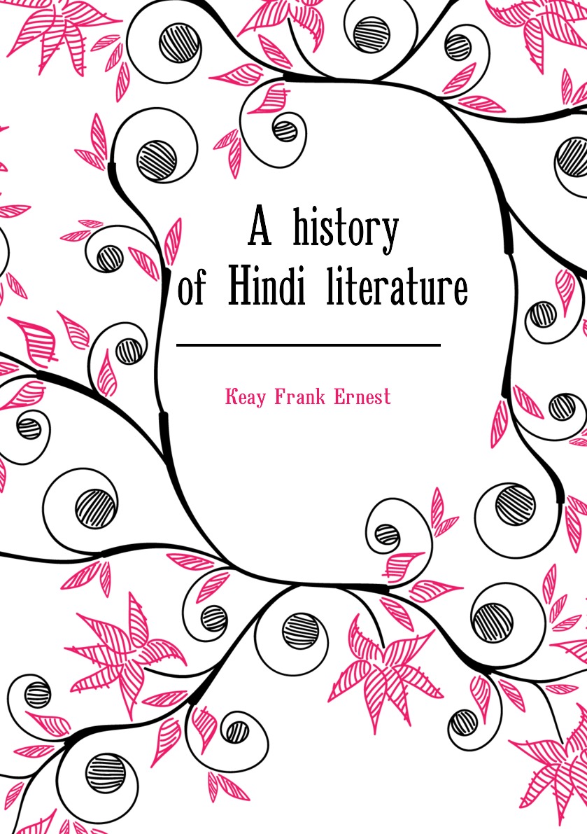 

A history of Hindi literature