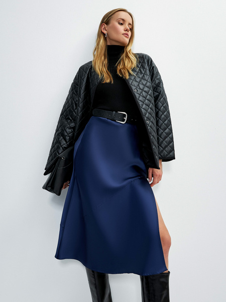 

Юбка женская ZARINA 2461202202 синяя XL, 2461202202