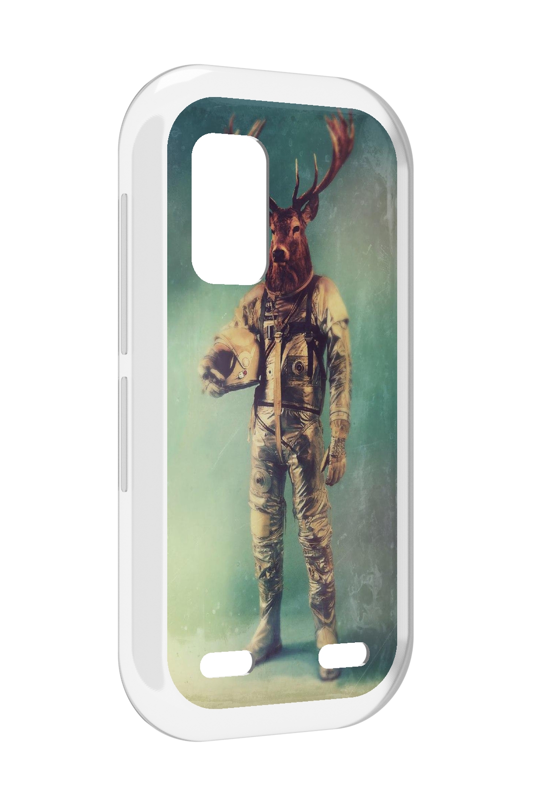 

Чехол MyPads лось космонавт для UleFone Armor X10 / X10 Pro, Прозрачный, Tocco