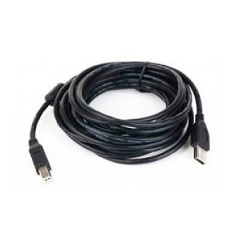 

Кабель Gembird USB A - USB B вилка-вилка м (CCF-USB2-AMBM-15) черный