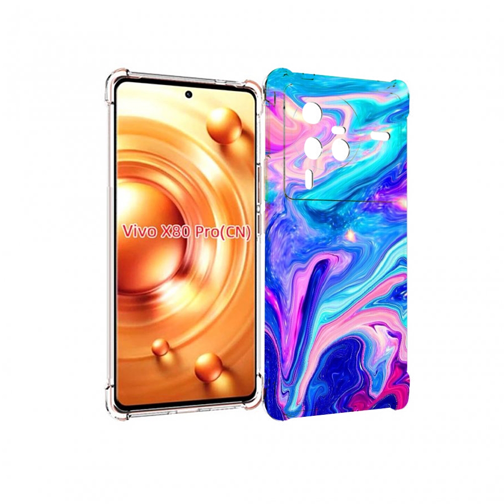 

Чехол MyPads акварельные-краски для Vivo X80 PRO, Прозрачный, Tocco