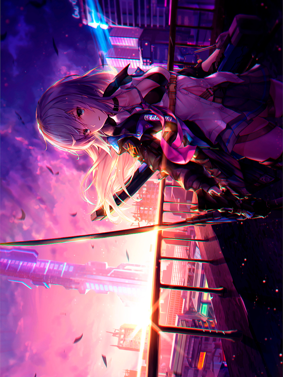 

Постер DRABS А2 Аниме Warrior Girl with Sword