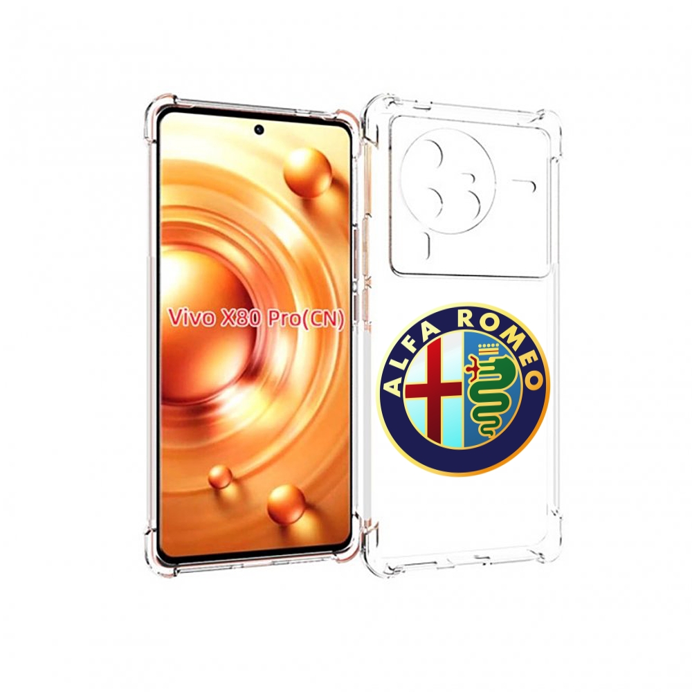 

Чехол MyPads альфа-ромео-2 мужской для Vivo X80 Pro, Прозрачный, Tocco