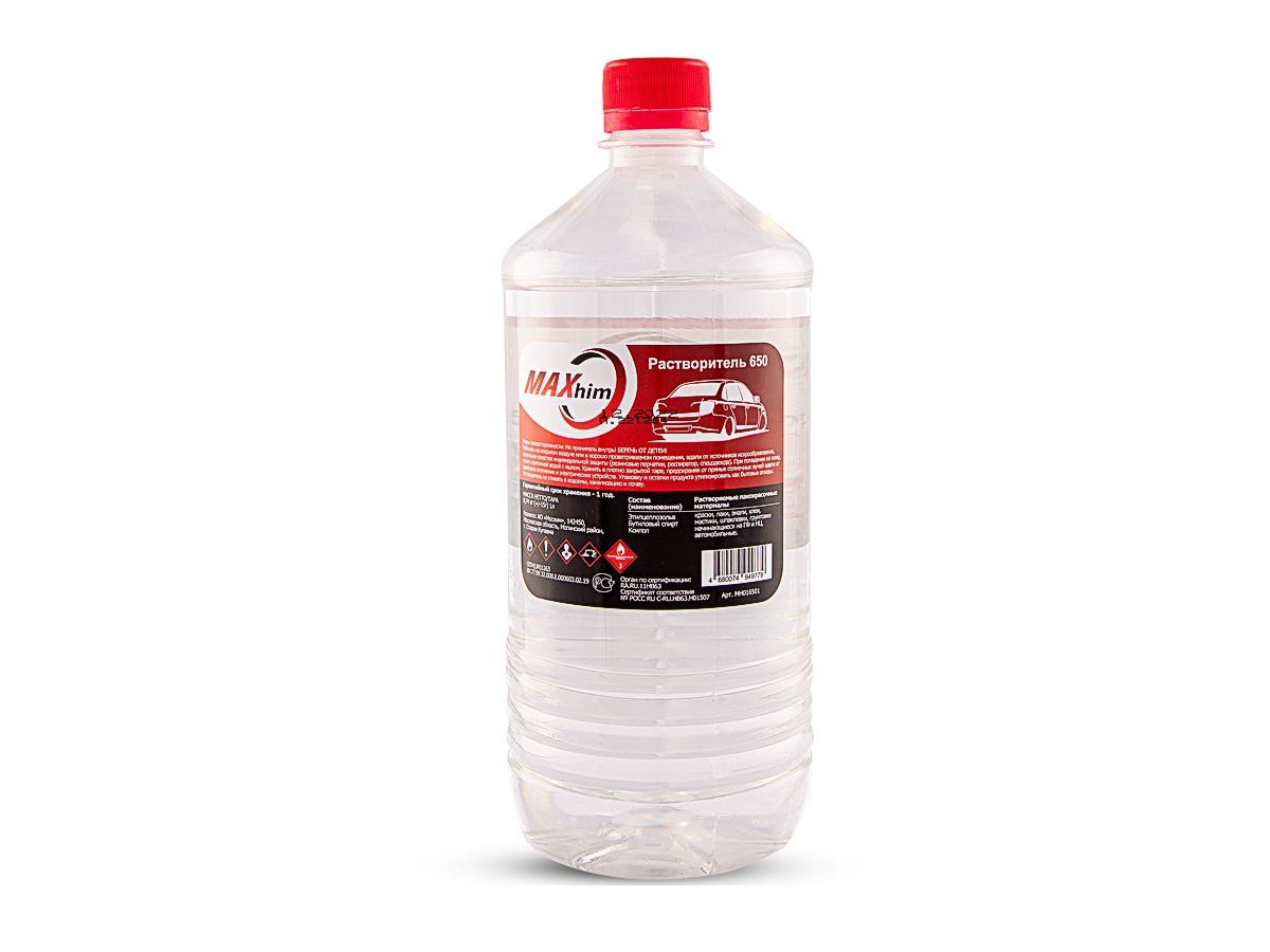 

Растворитель 650 Maxhim 1Л Mh016501 MAXHIM арт. MH016501