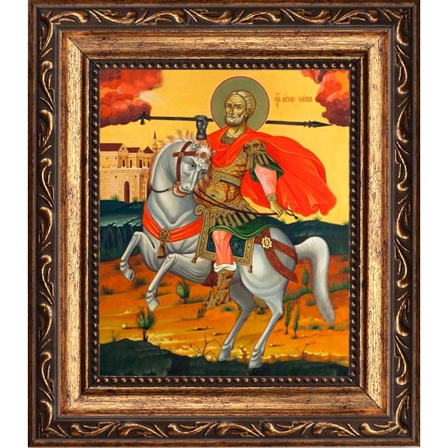 

Мина Котуанский Фригийский Великомученик. Икона на холсте.