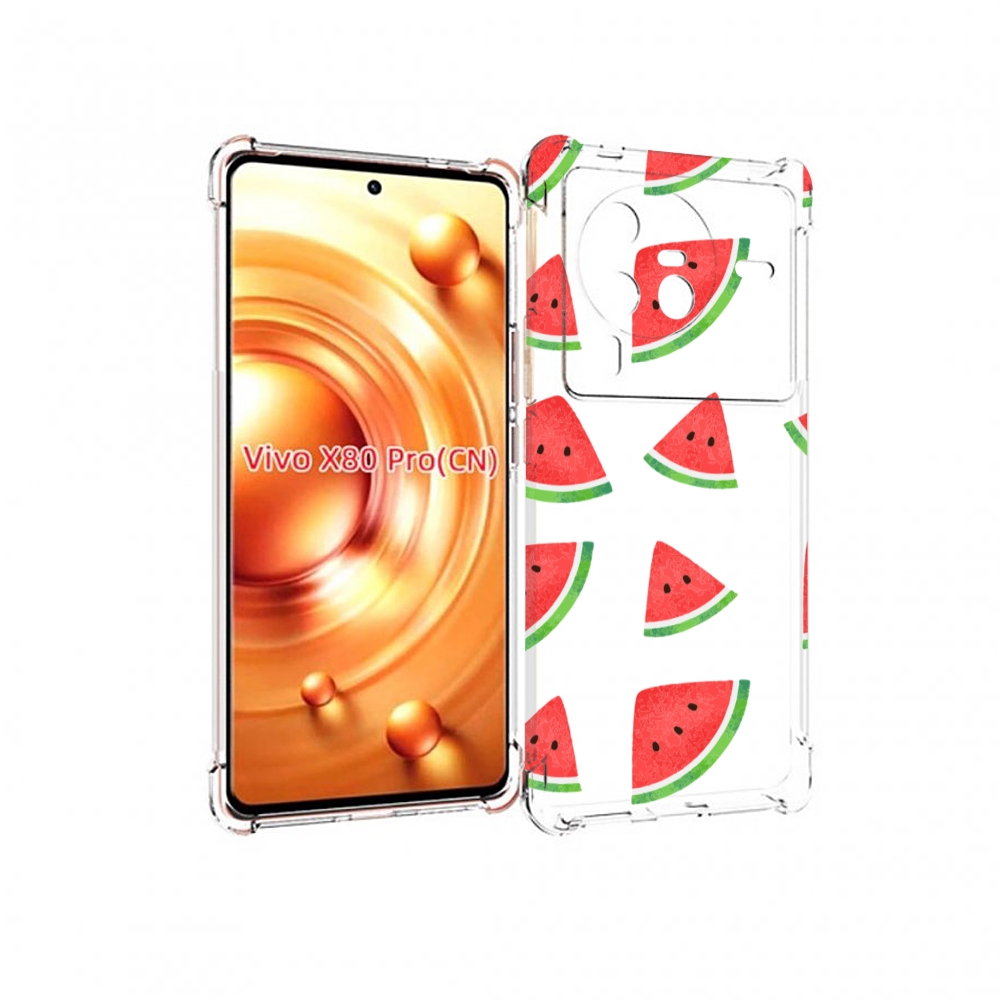 

Чехол MyPads арбузики для Vivo X80 PRO, Прозрачный, Tocco