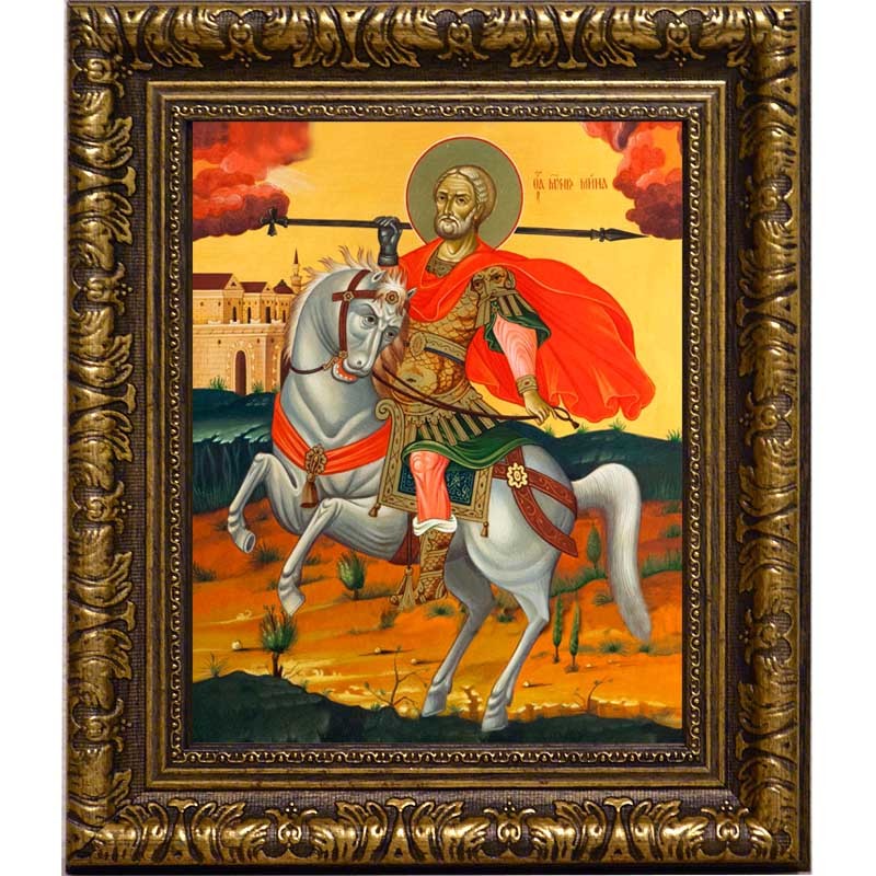 

Мина Котуанский Фригийский Великомученик. Икона на холсте.