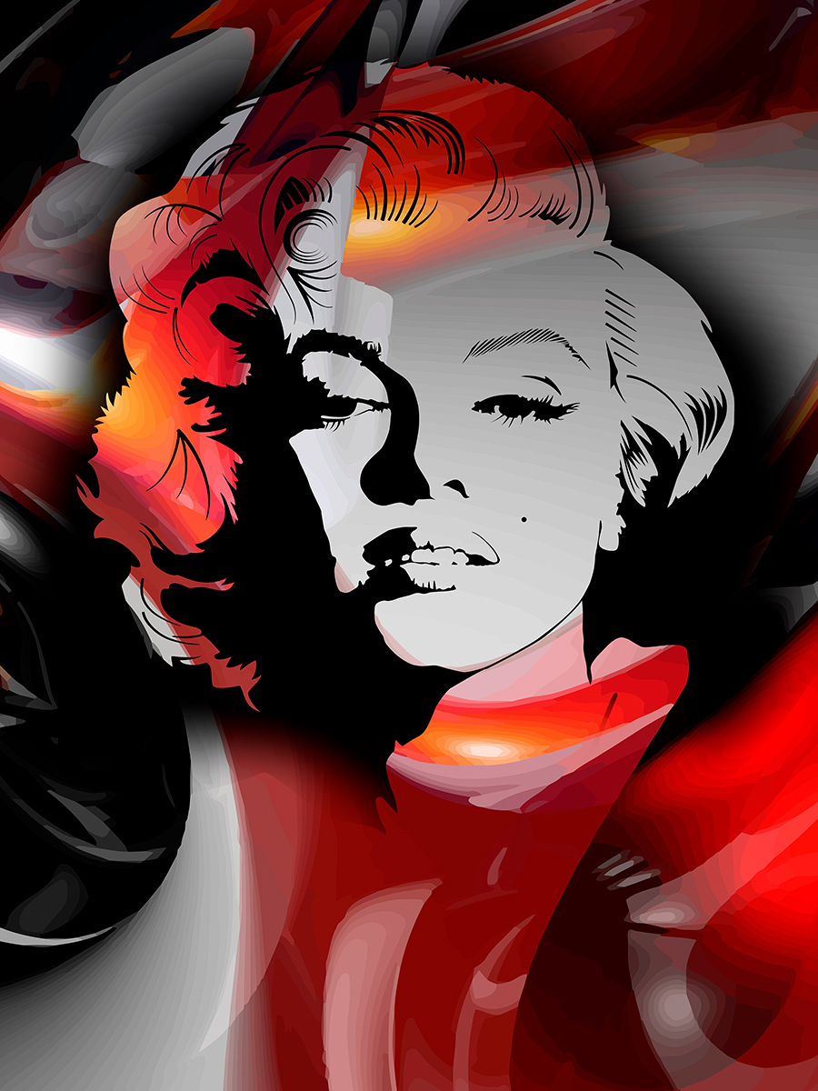 

Постер DRABS А2 Merilin Monro