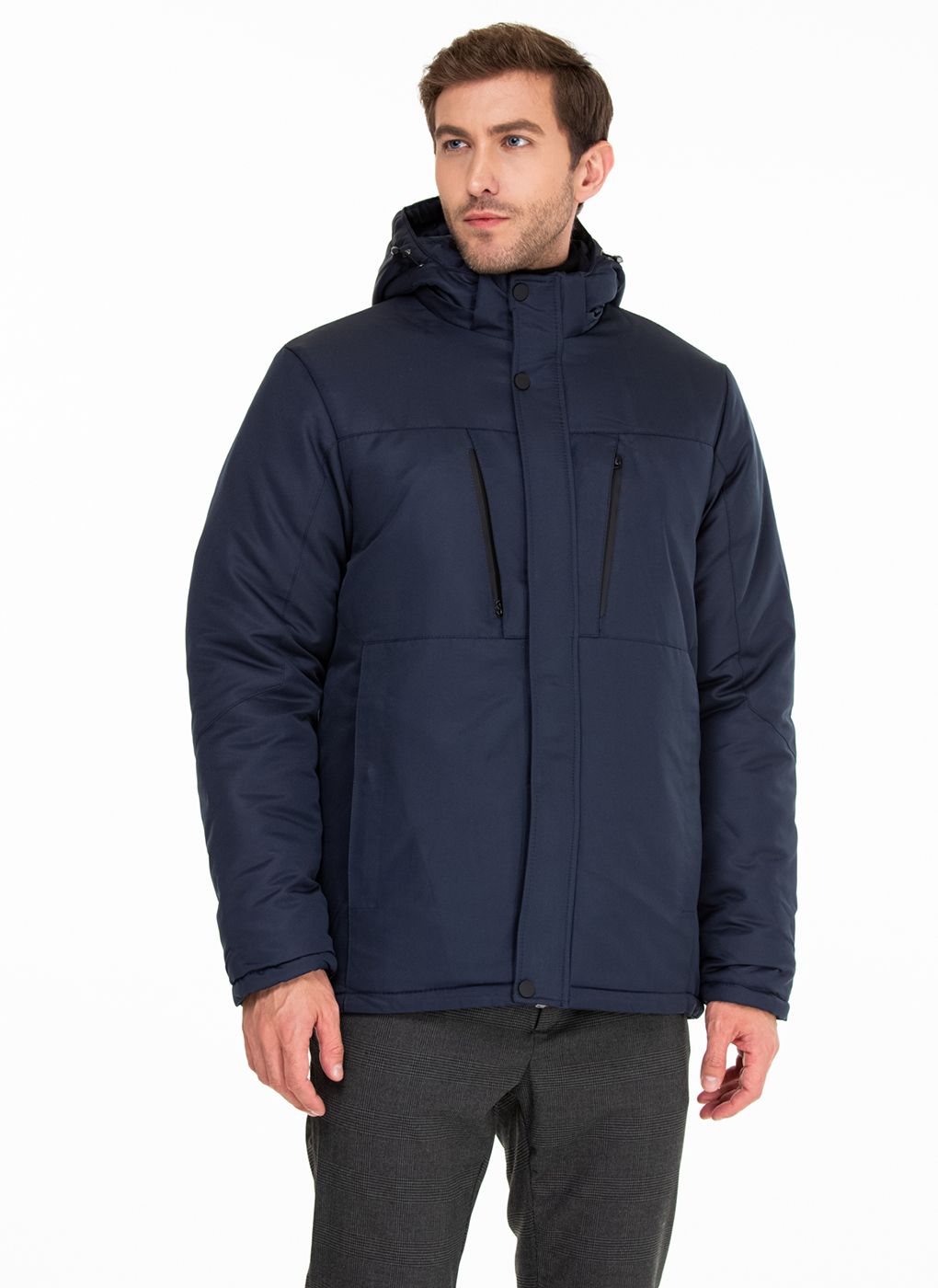 Зимняя куртка мужская Amimoda 57767 синяя 54 RU