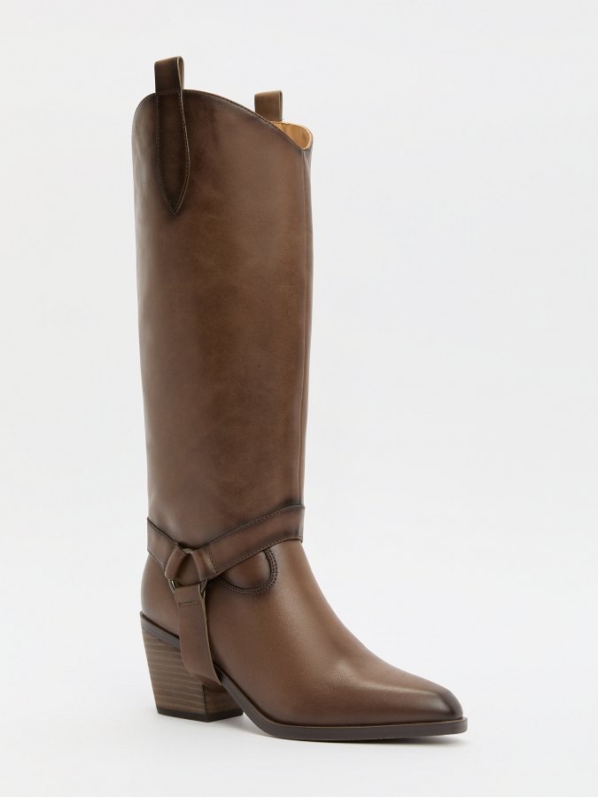 

Сапоги женские Tendance CLF783B-04 коричневые 36 EU, Коричневый, CLF783B-04