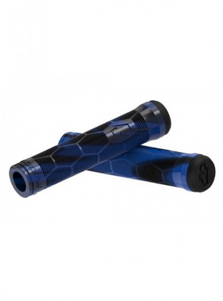 фото Грипсы fuzion grips (pair) - black / blue swirl