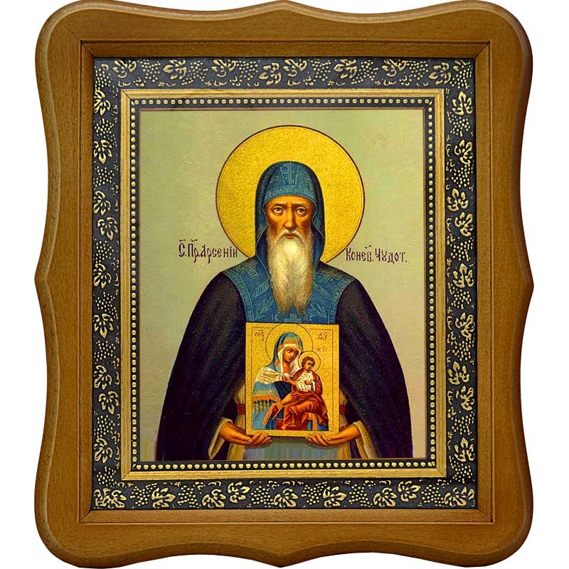 

Арсений Коневский Преподобный Чудотворец. Икона на холсте.