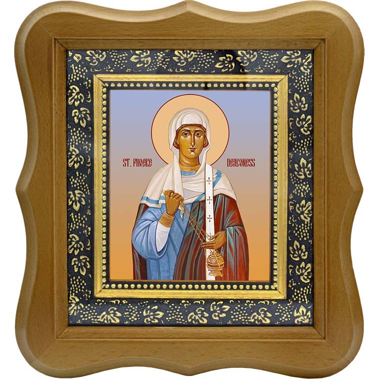 

Фива Кенхрейская (Коринфская), диакониса. Икона на холсте.
