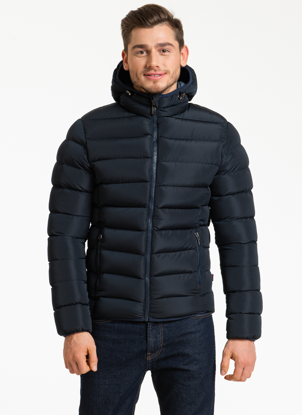 

Зимняя куртка мужская Amimoda 57770 синяя 48 RU, 57770