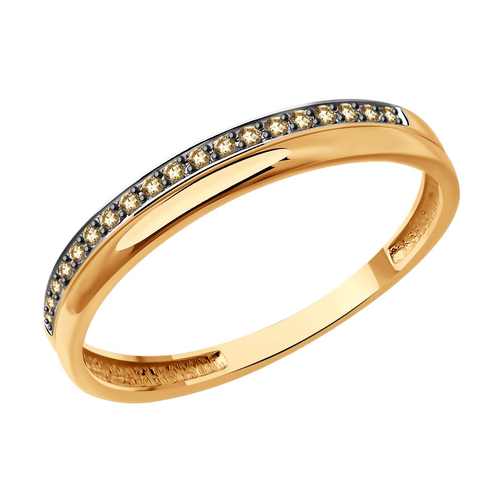 

Кольцо из золота р. 17 Diamant 51-210-01909-2, бриллиант, 51-210-01909-2