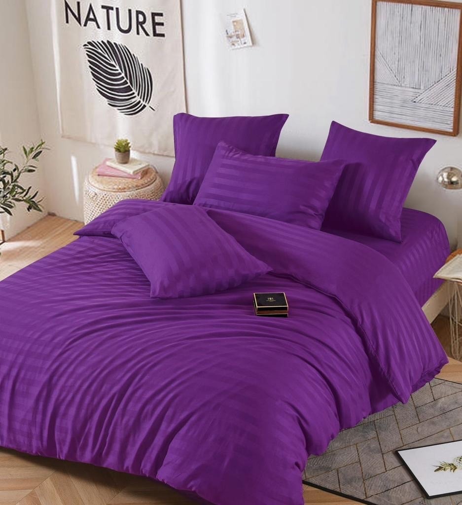 Постельное белье Winni Hotel Style Фиолетовое - Семейное