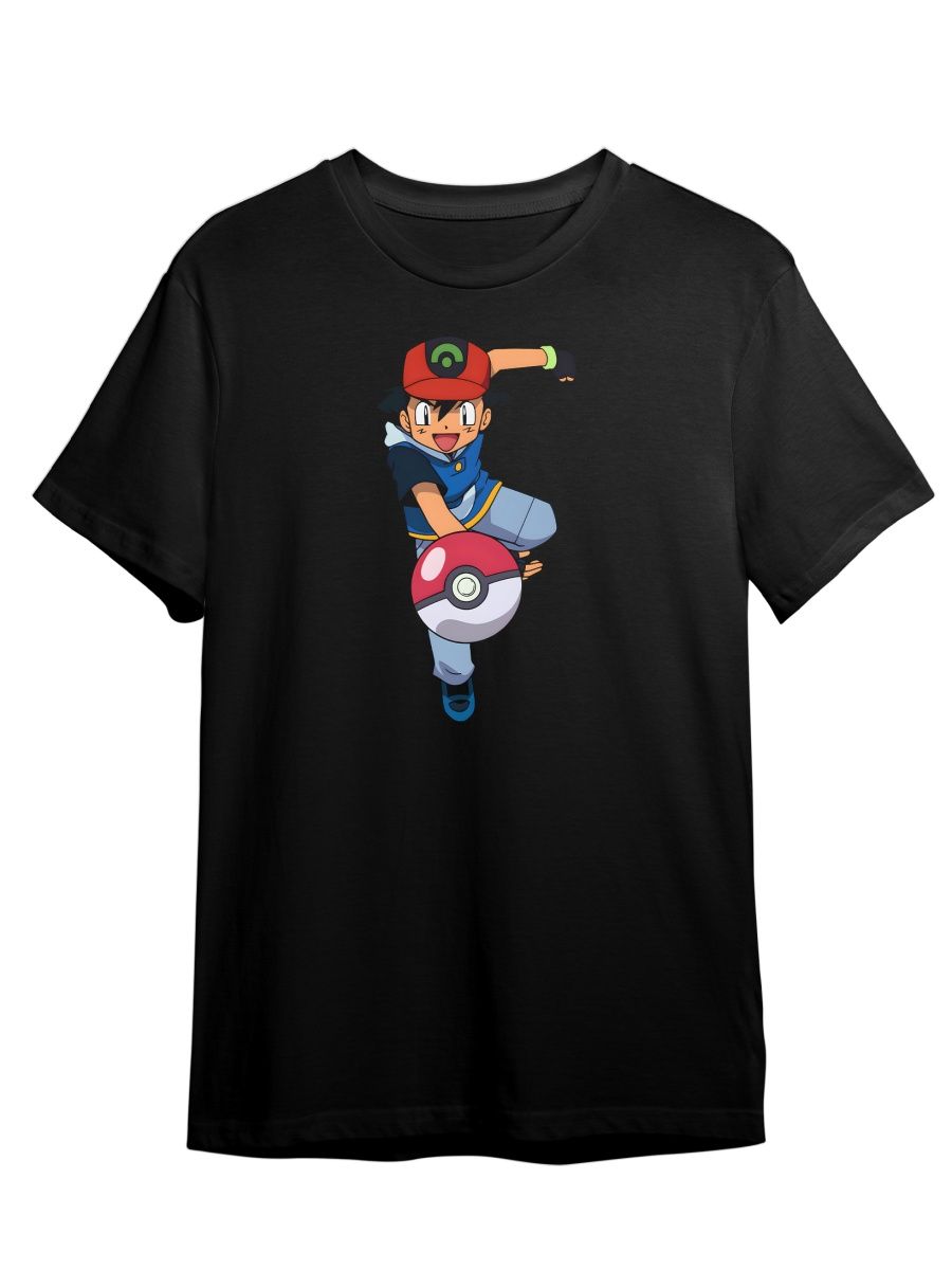 

Футболка унисекс Каждому Своё Pokemon/Покемон/Аниме MUPK35 черная 2XL, Черный, "Pokemon/Покемон/Аниме" MUPK35