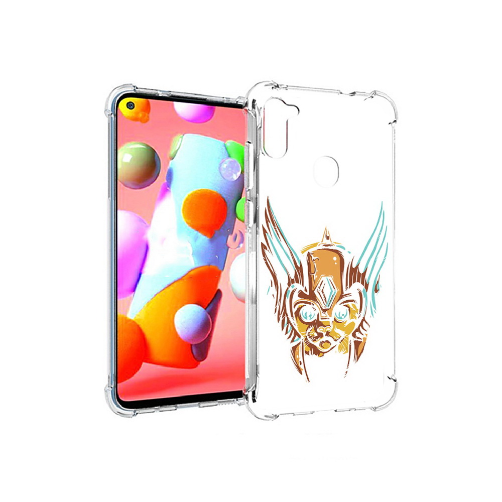 

Чехол MyPads Tocco для Samsung Galaxy A11 тор абстракция (PT149913.480.644), Прозрачный, Tocco