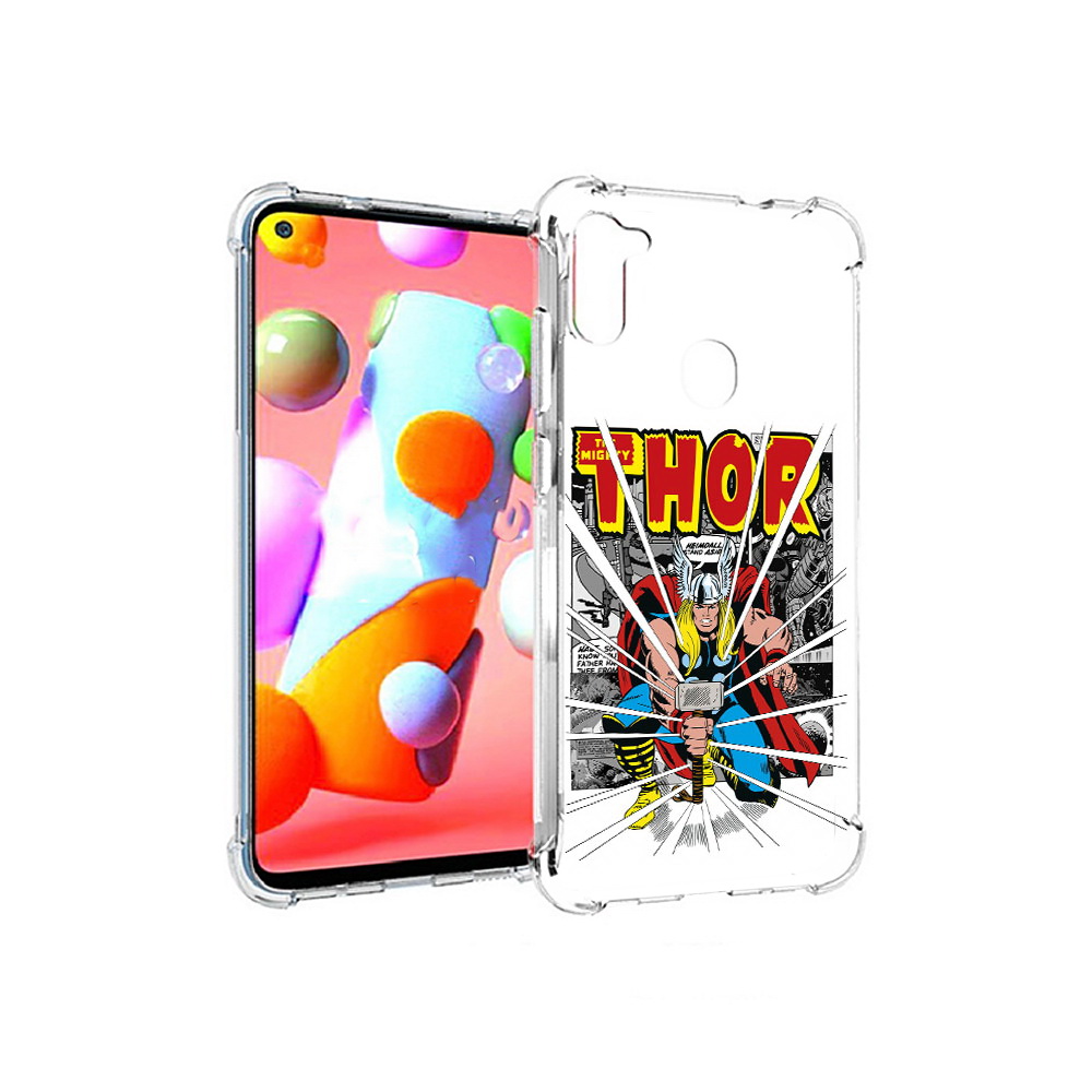 Чехол MyPads Tocco для Samsung Galaxy A11 тор рисунок (PT149913.480.647)