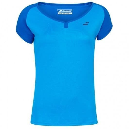 

Футболка женская Babolat 3WP1011-4049 синяя XS, Синий, 3WP1011-4049