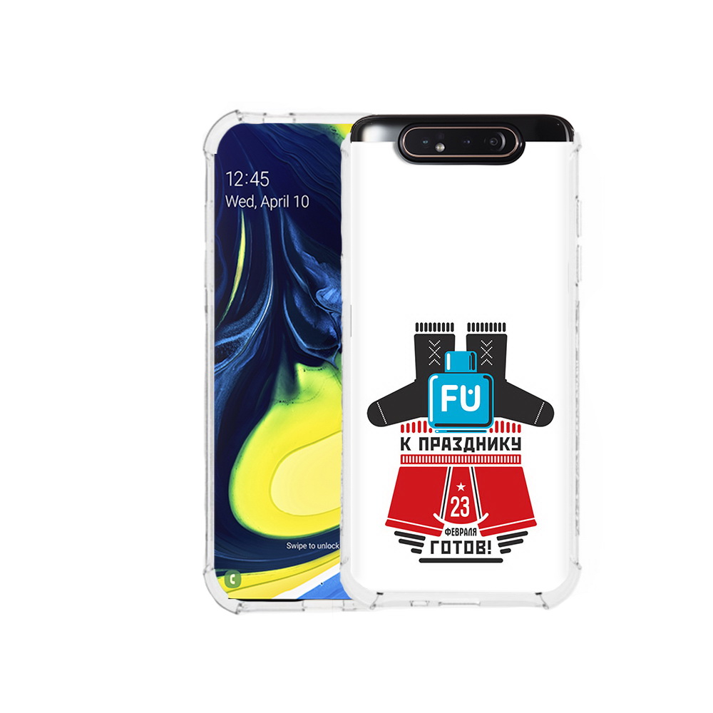 Чехол MyPads Tocco для Samsung Galaxy A80 23 февраля подарки к празднику (PT128473.599.13)